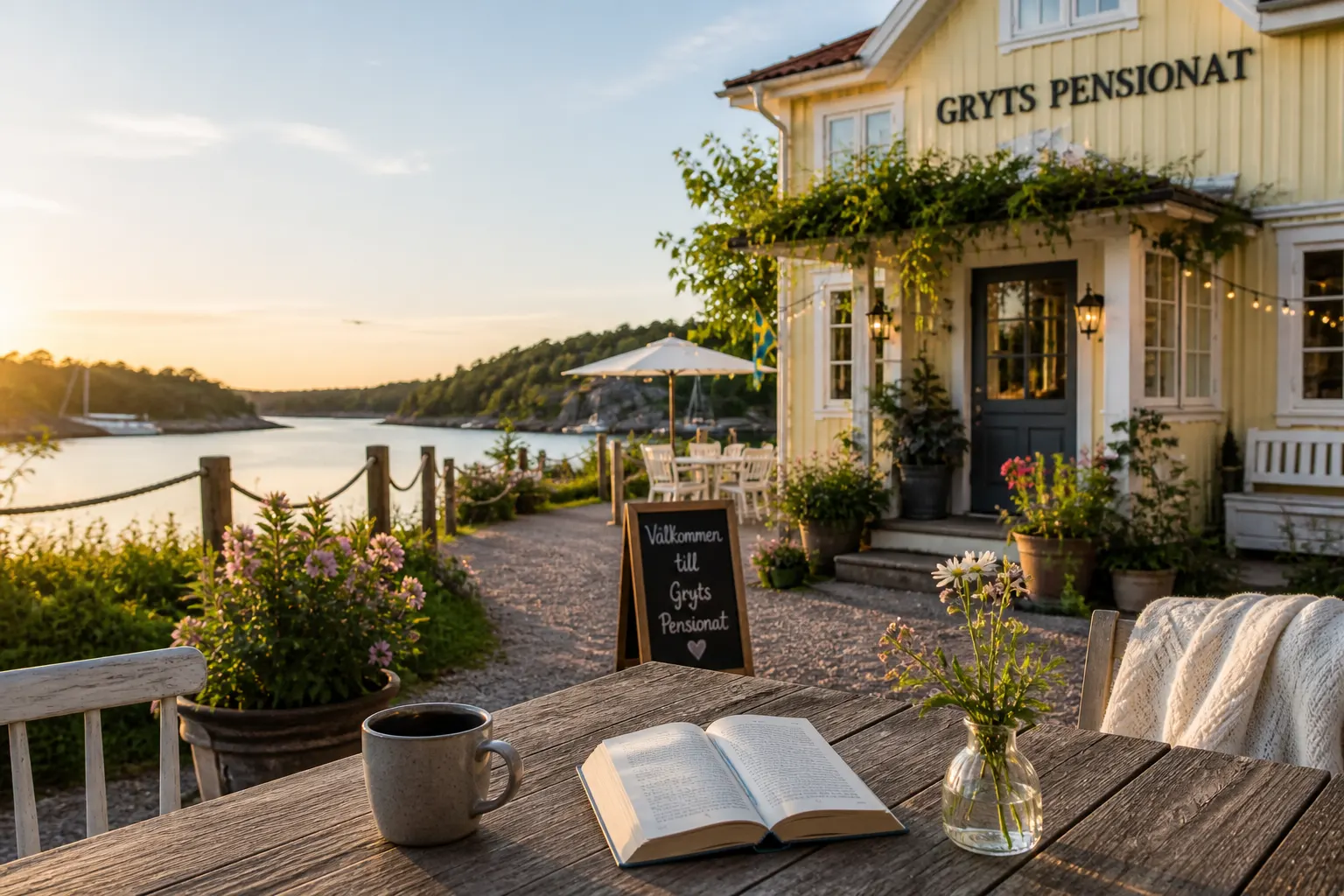 Avkoppling vid Gryts pensionat